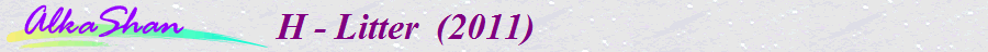 H - Litter  (2011)                    